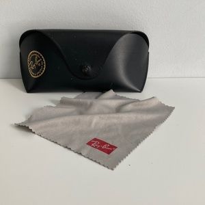 Empty Ray-Ban‘s glasses case